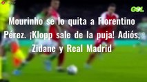 Mourinho se lo quita a Florentino Pérez. ¡Klopp sale de la puja! Adiós, Zidane y Real Madrid