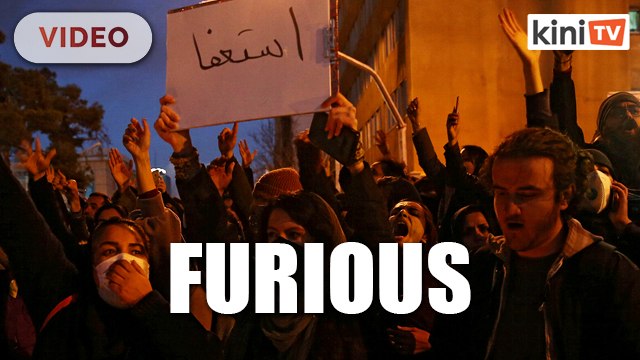 Iran protesters demand that leaders quit after plane downed