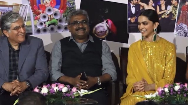 Deepika Padukone Attend Photographers Awards Function At Mumbai Press Club