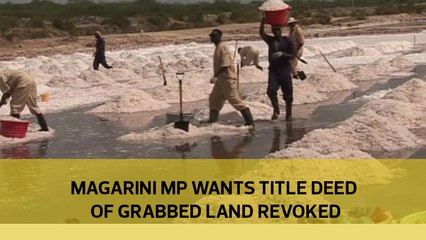 Magarini MP wants title deed of grabbed land revoked