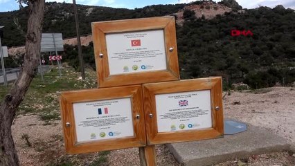 Antalya-kahraman türk subayı ve arkadaşları için yürüyüp, doğaya keklik bıraktılar