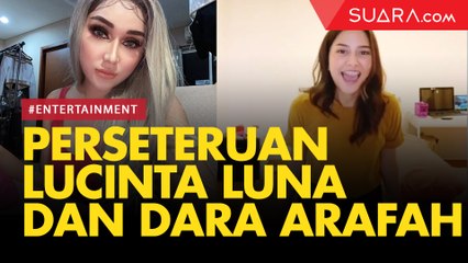 Kocak, Dara Arafah Parodikan Video Lucinta Luna
