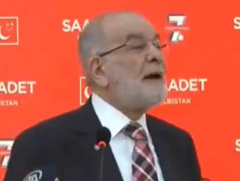 Saadet liderinden AKP'ye: Bu hakikaten haysiyetsizlik ya