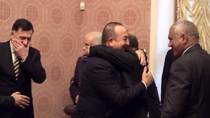 Türk heyeti, Libya Ulusal Mutabakat Hükümeti Başbakanı Serrac'la görüştü