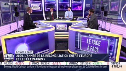 Pierre Sabatier VS Jean-Marie Mercadal: 2020, l'année de réconciliation entre l'Europe et les États-Unis ? - 13/01
