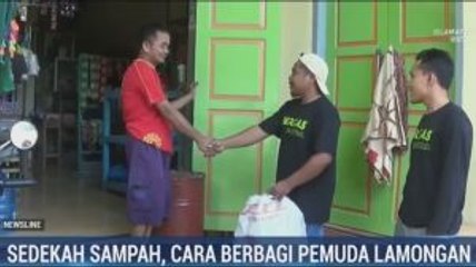 Sedekah Sampah, Cara Berbagi Pemuda Lamongan