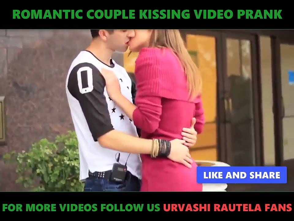 Romantic couples kissing video
