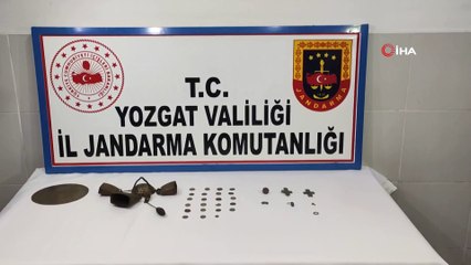 Yozgat’ta tarihi eser operasyonu: 31 parça ele geçirildi