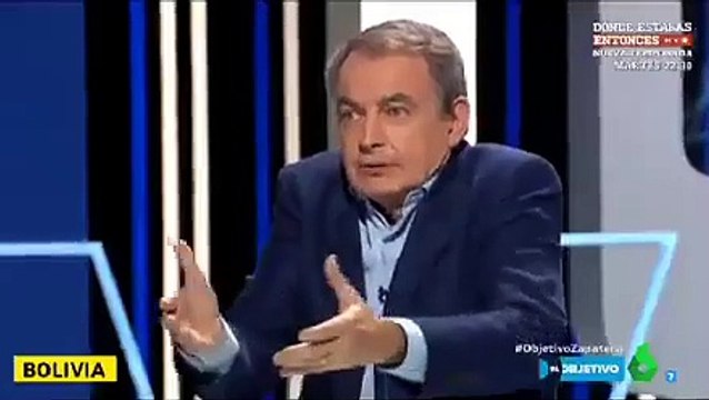Zapatero y sus explicaciones sobre Bolivia
