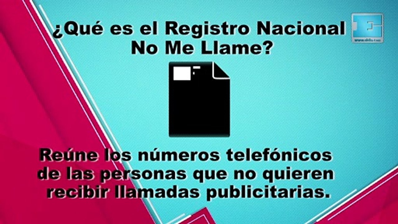 Cómo Hago: Registro Nacional No Me Llames