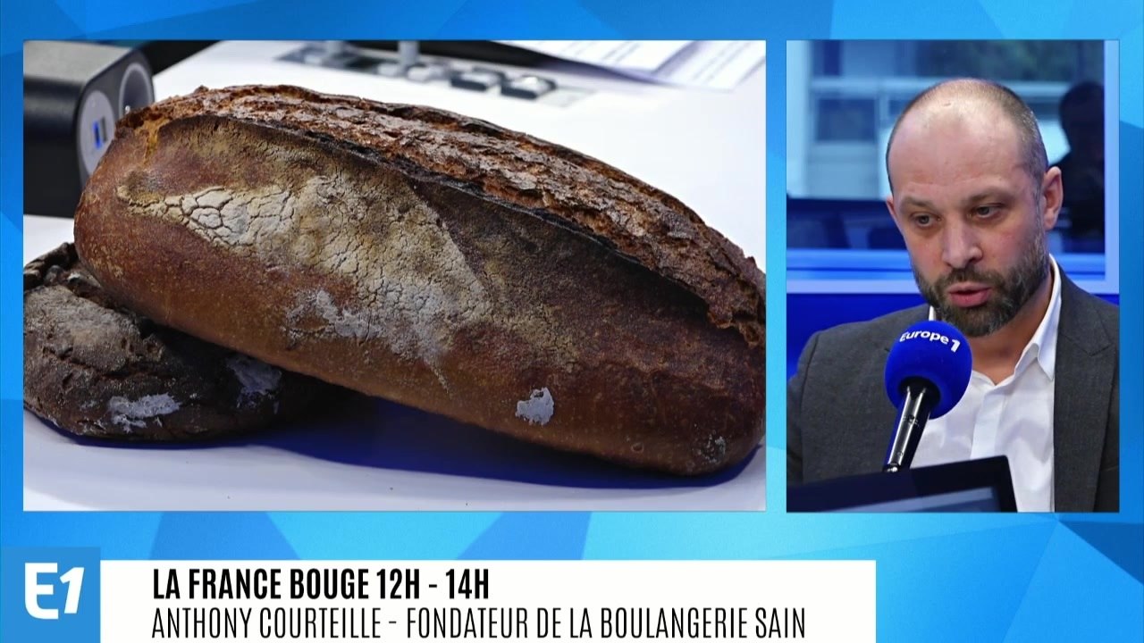 La France bouge : Anthony Courteille, fondateur de "Sain", une boulangerie où l’on peut voir le pain en train d’être pétri à la main jusqu’à sa cuisson