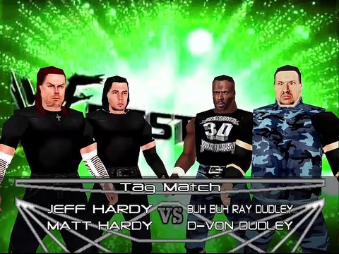 Warzone- WWF Attitude Mod Matches The Hardy Boyz vs The Dudley Boyz