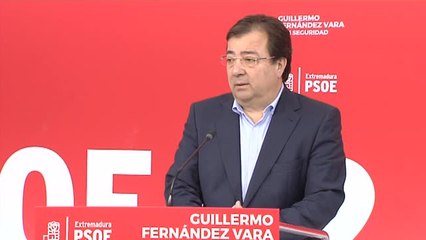 Fernández Vara defiende el nombramiento de Delgado porque "es fiscal" y "tiene prestigio"