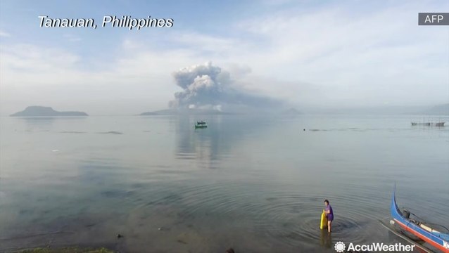 Flights grounded as volcano sends ash thousands of feet into sky