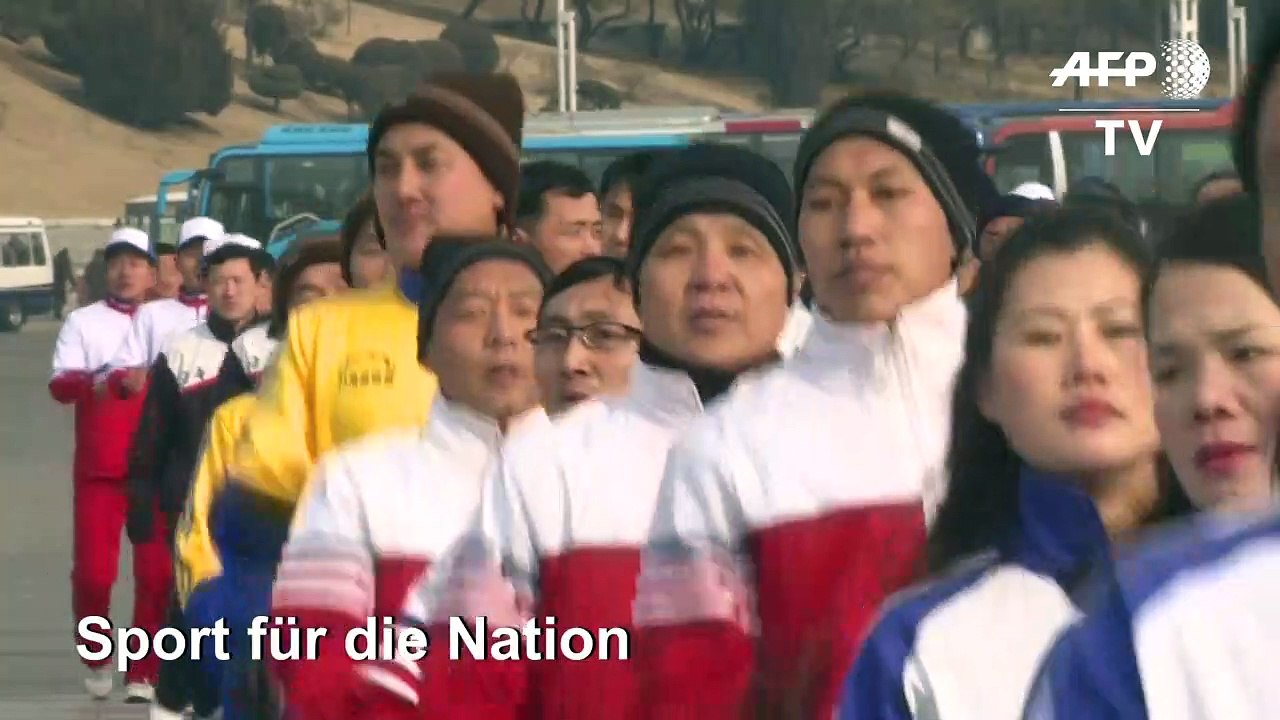 Kollektives Teakwondo in Pjöngjang