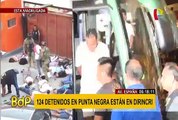 Intervenidos en hotel de Punta Negra fueron trasladados a la Dirincri