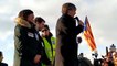 Puigdemont es dirigeix als manifestants