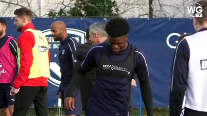 Images de l'entrainement des Girondins du 28.12_2
