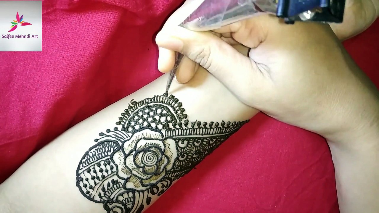 Eid special mehndi _2019_  Arabic Mehndi heena design_mehndi for front hand _ saifee mehndi art ( 1080 X 1920 )