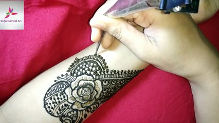 Eid special mehndi _2019_  Arabic Mehndi heena design_mehndi for front hand _ saifee mehndi art ( 1080 X 1920 )