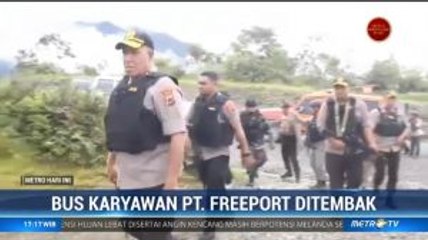 Kapolda Papua Tinjau Lokasi Penembakan Bus Karyawan Freeport