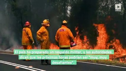 Australia le pide a casi 250,000 habitantes evacuar debido a incendios forestales