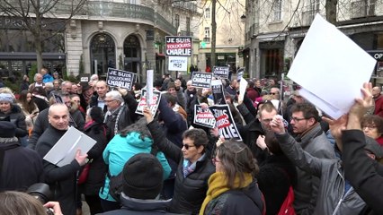 Reportage - Une manifestation "Toujours Charlie" cinq ans après