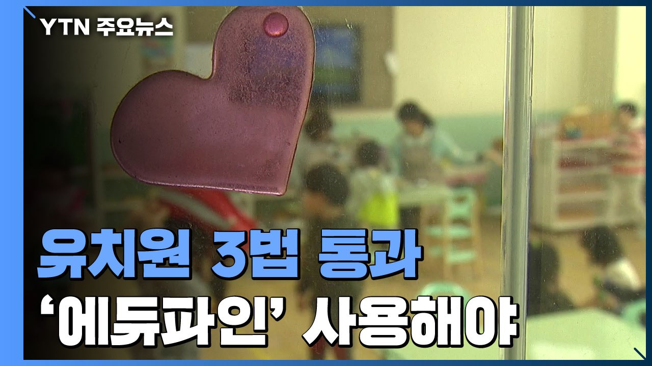 유치원 3법 통과..사립유치원 어떻게 바뀌나 / YTN