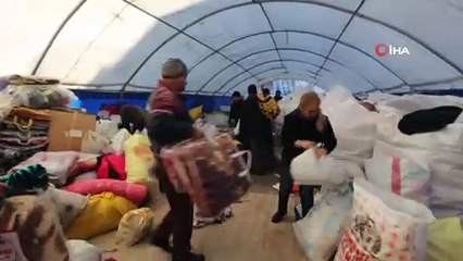 Sındırgı’dan İdlib’e yardım TIR’ı