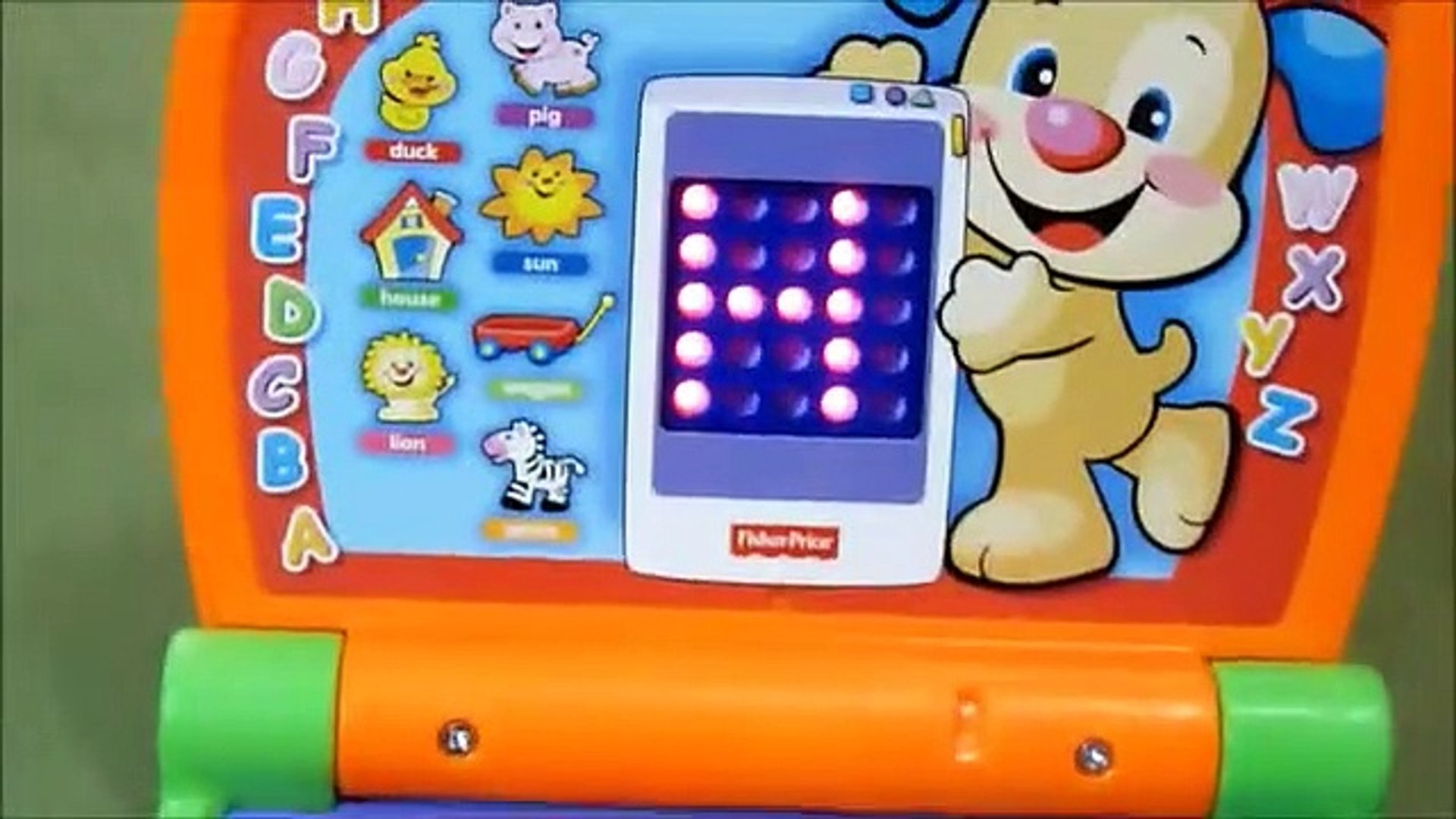 Review: Fisher-Price Laugh and Learn Smart Screen Laptop - 2010 - video  Dailymotion