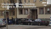 Explosion rocks Stockholm residential building