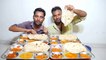 4x massive Rumali Roti Thali Eating Challenge | Shahi Paneer, Kadai Paneer, khoya Paneer, Dal Fry Matar paneer Eating Competition | Food Challenge India