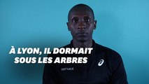 Ancien champion, il participe au Marathon de Paris après avoir quitté son pays