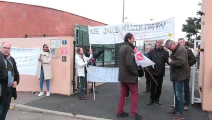 Mouvement de grève au lycée professionnel Jacob Holtzer