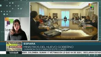 España: ministros del nuevo gobierno toman posesión