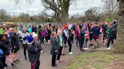 On Your Marks At Cannon Hill parkrun!
