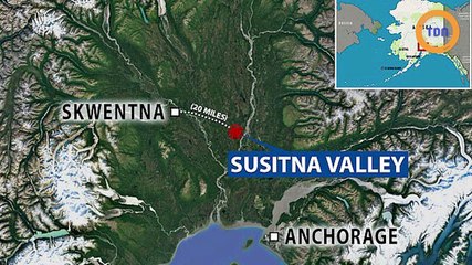 Perdu depuis 22 jours dans l'Alaska, un hélicoptère le repère