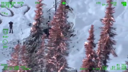 La policía rescata en Alaska a un hombre que llevaba 20 días en mitad de la nieve