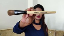 Vega makeup brushes set of 9 honest review || Best makeup brushes || By Mansi-Loves-Fashion