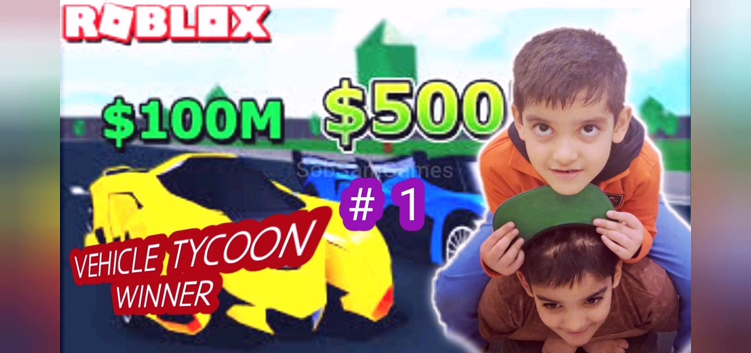 Vehicle Tycoon with limited cash, Roblox SobSamGames