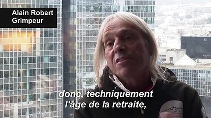 Retraites: le "Spiderman français" escalade la tour Total en soutien aux grévistes