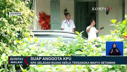 KPK Selesai Geledah Kantor Wahyu Setiawan