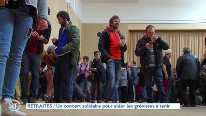 RETRAITES Un concert solidaire pour aider les grévistes à tenir
