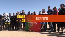 Dakar 2020 - Stage 8 (Wadi Al-Dawasir / Wadi Al-Dawasir) - Bike/Quad Summary