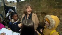 Labour leadership candidate Jess Phillips visits school