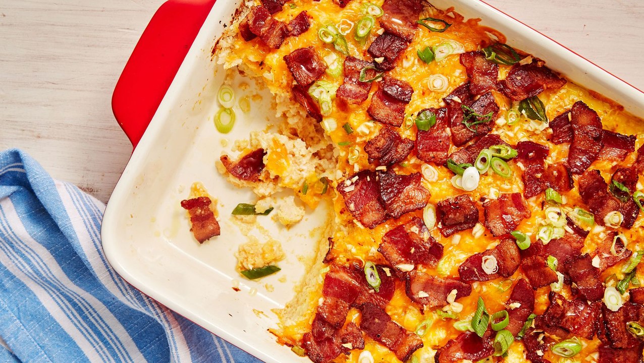 Loaded Cauliflower Breakfast Bake Is Worth Waking Up For video