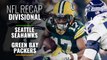 Divisional Round:  Seahawks vs. Packers