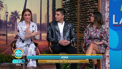 ¡Por segunda ocasión Jona fue expulsado de La Academia! Nos habla de su salida. | Venga La Alegría