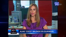 Alias “Coco” fue baleado por dos sujetos al sur de Guayaquil