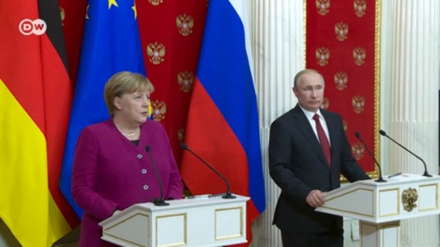 Как Меркель и Путин договоривались спасать Северный поток-2 (13.01.2020)